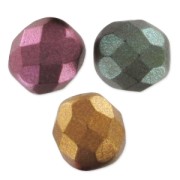 Facettes 8 mm Metallic Iris Satin x20