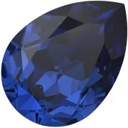 Cabochon PureCrystal 4320 18x13 mm - Reinvented Dark Sapphire x1
