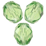 Olive Briolette PureCrystal 5044 perle olive 7x6 mm - Reinvented Peridot x1|raw }}