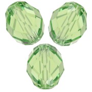 Olive Briolette PureCrystal 5044 perle olive 9.5x8 mm - Reinvented Peridot x1|raw }}