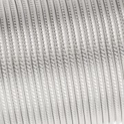 Fil de cuivre rond torsadé 0.81mm semi dur - Argenté anti-ternissement x13.7m