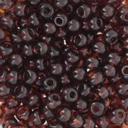 Perles rocailles Preciosa 6/0 4 mm - Dark Topaz x20g