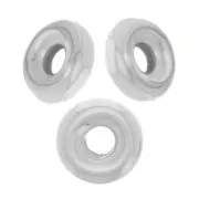 Perles rondelles Heishi 3.5 mm - Argent 925 x15