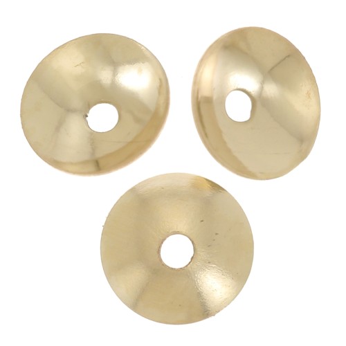 Coupelles lisses 3 mm - Gold filled (or laminé) x20