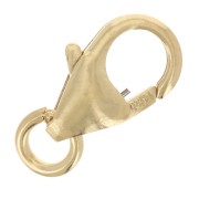 Fermoir mousqueton 8 mm Gold filled (or laminé)  x1|raw }}