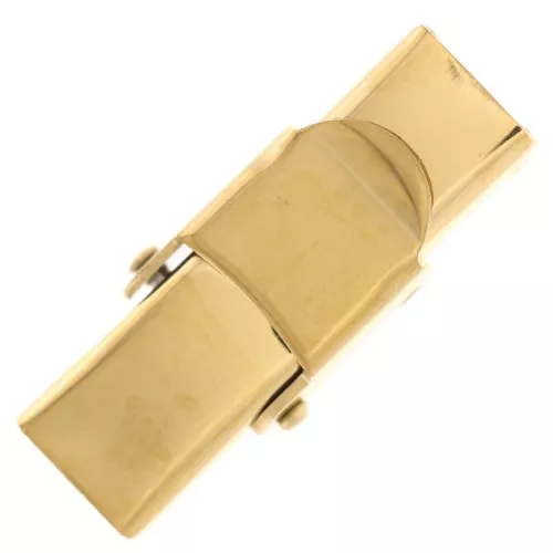 Fermoir pour lacet 6 mm - Acier inoxydable 304 Doré x1