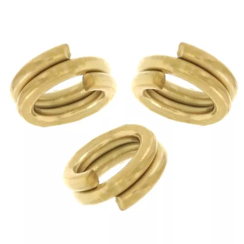Lot De 5 Bélières Argentées Pour Breloques Et Perles - 10x8x7mm - Apprêts Création Bijoux Bracelet