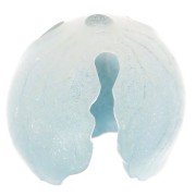 Perle fleur 14 mm en acrylique - Bleu ciel x1