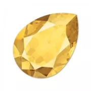 Cabochon PureCrystal 4320 14x10 mm Crystal Metallic Sunshine x1