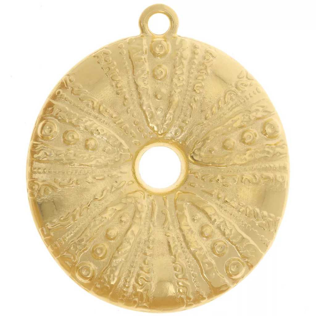 Pendentif Fantaisie En Métal Doré - Bijou Occasion, Style Simple Et élégant