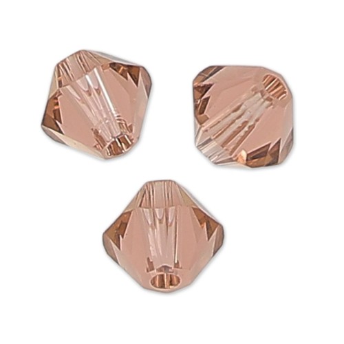 Toupies en cristal PureCrystal 5328 3 mm Blush Rose x50