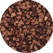Chips pailletés en flacon - Jesmonite - Marron x30g
