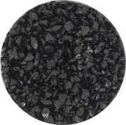 Chips pailletés en flacon - Jesmonite - Noir x30g