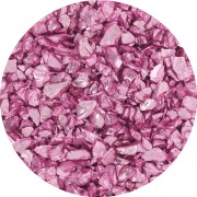 Chips pailletés en flacon - Jesmonite - Fuchsia x30g