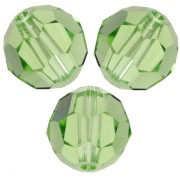 Perle ronde PureCrystal 5000 8 mm - Reinvented Peridot x1
