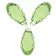 Gouttes PureCrystal 6010 11x5.5 mm - Reinvented Peridot x4