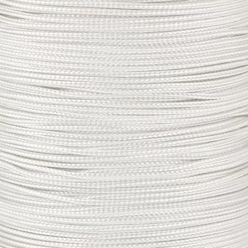 Tresse de soie 0.8 mm - Blanc x1m