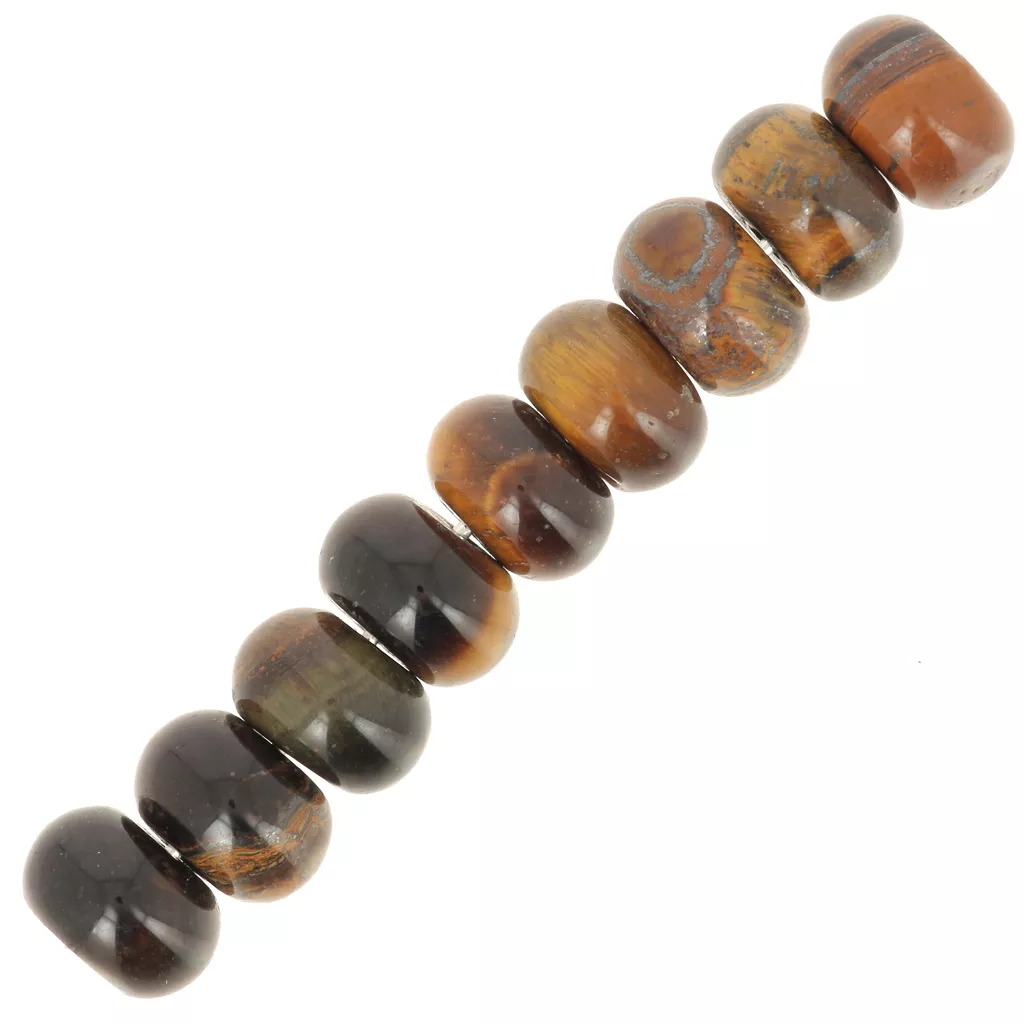 Perles En œil De Tigre Rouge 4-8mm Pour Fabrication De Bijoux - Neuf