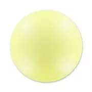 Cabochon Nacré PureCrystal 5817 6 mm Pastel Yellow Pearl x1
