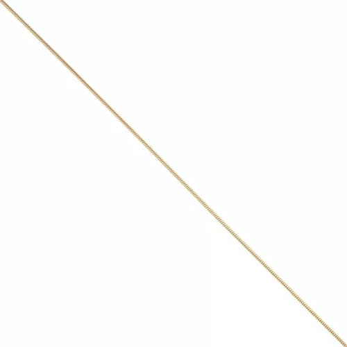 Chaîne maille Serpentine 1.2 mm - Acier inoxydable 316L Doré x50cm
