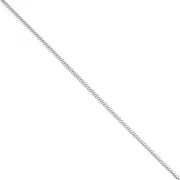 Chaîne maille Serpentine 1.2 mm - Acier inoxydable 316L x1m