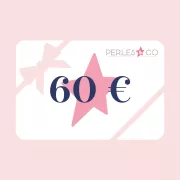 E-Carte Cadeau Perles & Co - 60€