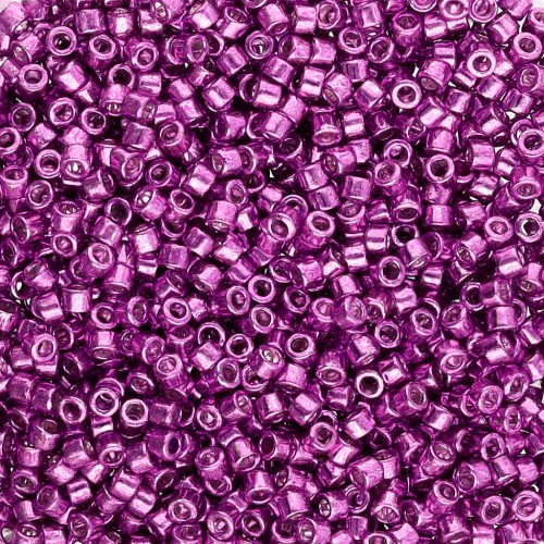 Miyuki Delica 11/0 DB0431 - Galvanized Magenta x8g