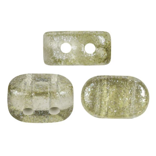 Perles en verre Lipsi® par Puca® 4x6 mm - Candy Green Tea x10g