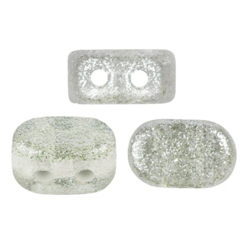 Perles en verre Lipsi® par Puca® 4x6 mm - Candy Light Mint x10g