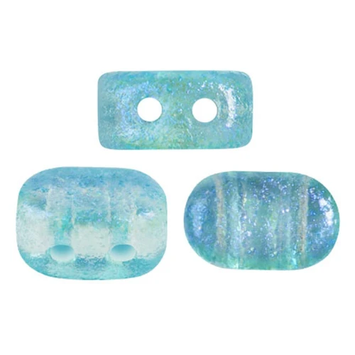 Perles en verre Lipsi® par Puca® 4x6 mm - Candy Curacao x10g