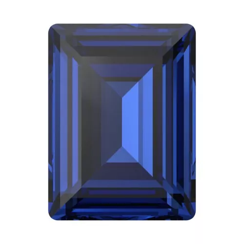 Cabochon PureCrystal 4527 8x6 mm - Reinvented Dark Sapphire x1