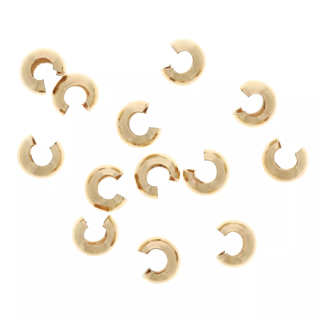 Perles à écraser En Cuivre Preciosa - Lot De 100 - Diamètre 3 Mm - Livraison Gratuite 🇫🇷