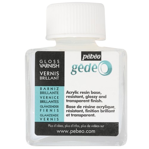 Vernis Gédéo finition brillante - Transparent x75ml