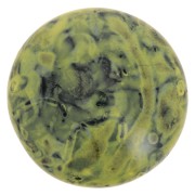 Cabochon rond en verre par Puca® 18 mm - Black Stony Beige Yellow x1|raw }}