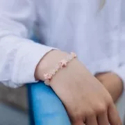 Perles étoile de mer 12x11 mm en céramique - Vert pâle irisé x5