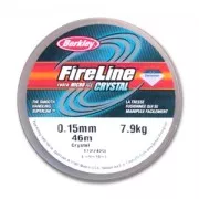 Fil Fireline - Tresse fusionnée 0.15 mm (8LB) Crystal x46 m