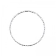 Anneau travaillé 25mm en Argent 925 x1