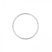 Anneau travaillé 20mm en Argent 925 x1