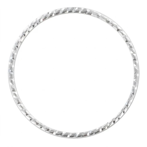 Anneau travaillé 20mm en Argent 925 x1