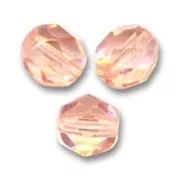 Facettes 6 mm Rosaline Peach x25