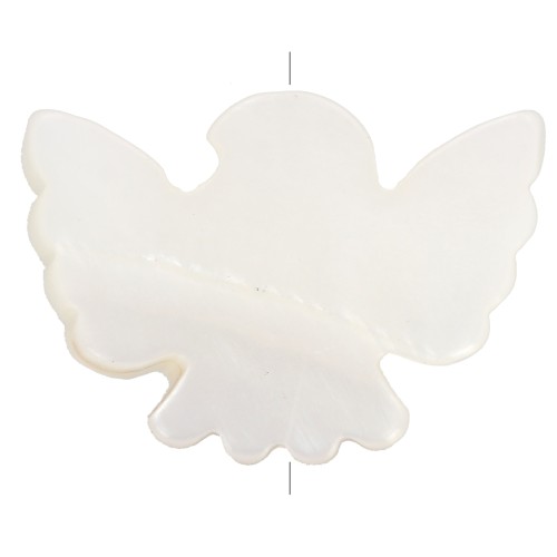 Perle aigle 13x18 mm en nacre - Naturel x1