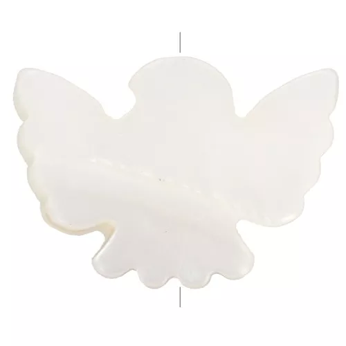 Perle aigle 13x18 mm en nacre - Naturel x1
