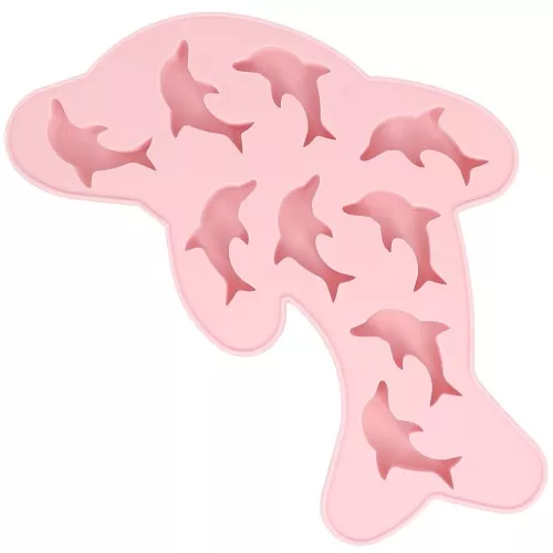 Moule en silicone pour réaliser des dauphins de 38x32 mm x1