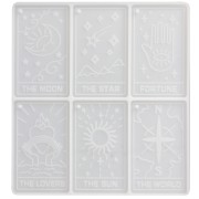 Moule en silicone pour réaliser des cartes de tarot - 70x40 mm x1