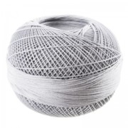 Fil de coton Lizbeth taille 20 Silver   n°605  x192m|raw }}