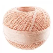 Fil de coton Lizbeth taille 20 Light Peach n°630 x192m