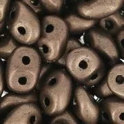 SuperDuo 2,5x5 mm Dark Bronze Mat x10g