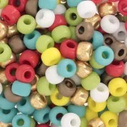 Mix de rocailles Miyuki 6/0 - Happy Together x8g