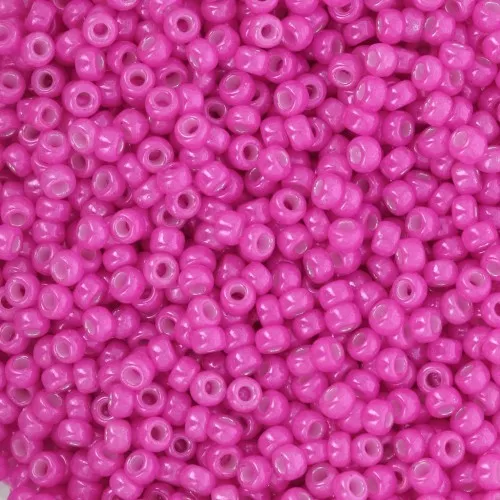 Rocaille Miyuki 11/0 4751 - Dyed Opaque Magenta x8g