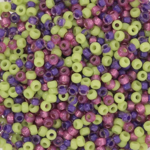 Mix de rocailles Miyuki 11/0 - Deep Aubergine x8g